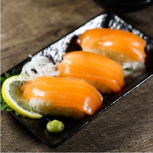 素鮭魚生魚片(切片)